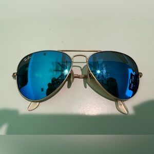 Ray-Ban Aviators - Blue Mirror